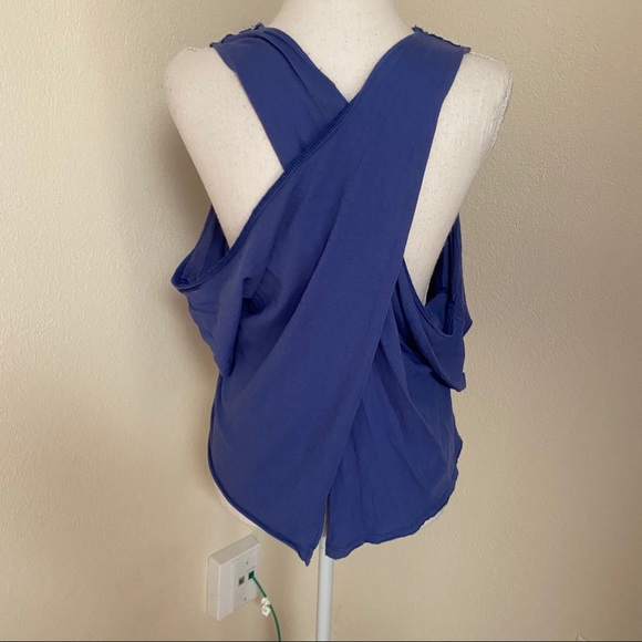 SOLD FP We the free crisscross back cold shoulder - Picture 5 of 8